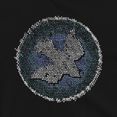 Blue Flame Dove Mosaic - Garment-Dyed Heavyweight Tee