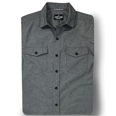 Hawk + Axe  // 4.5oz Charcoal Chambray - SMALL BATCH SHIRTS