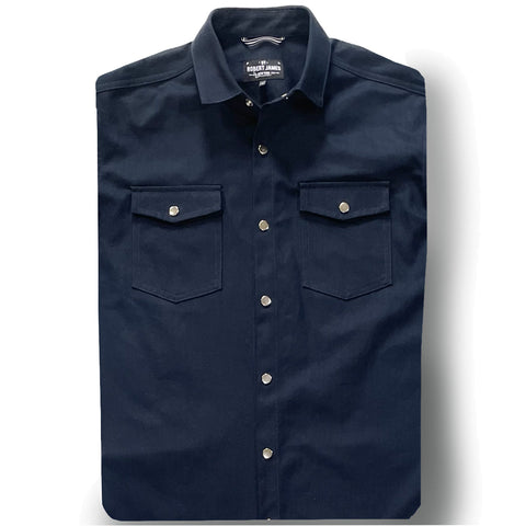 AXE  // 9 oz After Midnight Herringbone - SMALL BATCH SHIRTS