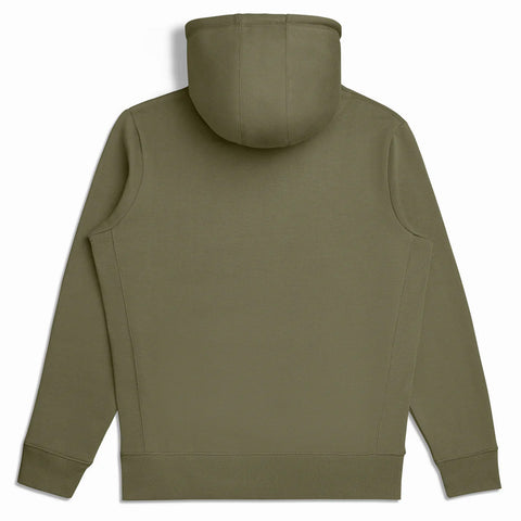 BRJ  MADISON - Organic Pima Hoodie //  MILITARY -  Heavyweight Hoodie