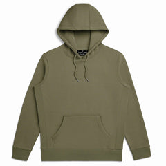 BRJ  MADISON - Organic Pima Hoodie //  MILITARY -  Heavyweight Hoodie