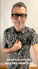 LEOPARD SUIT + SHIRT  - BRIAN WHITELEY - SXSW SATELLITE ART RANCH PHOTO SHOOT