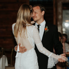 NEWMAN SUIT + SHIRT  & TIE-  James M Irving - WEDDING GROOM