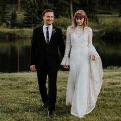 NEWMAN SUIT + SHIRT  & TIE-  James M Irving - WEDDING GROOM