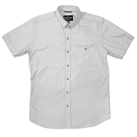 Matty SS -B // Japan Poplin Lt Grey - SMALL BATCH STYLE