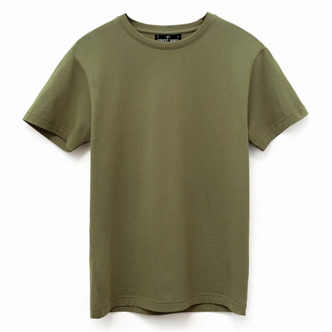 BRJ  BEDFORD // MILITARY - LUX 6 OZ Organic Cotton Tee -  American Grown Supima Cotton