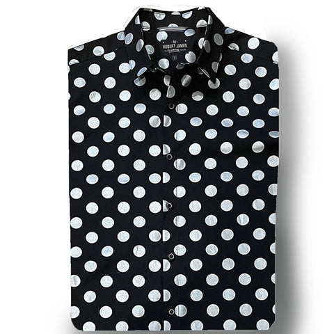 Customizable Niko// 5 Mega Polka Dots- SMALL BATCH SHIRT