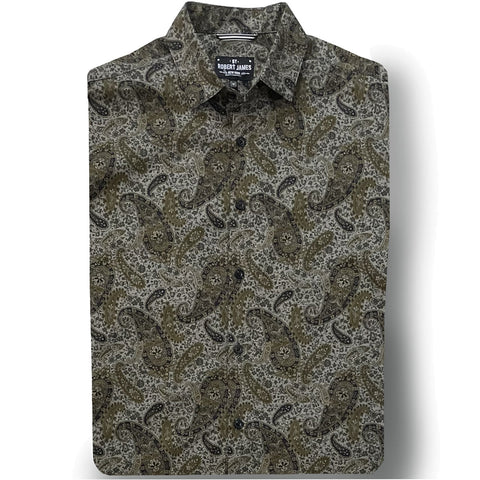 Niko // Black Gold Paisley  - SMALL BATCH STYLE