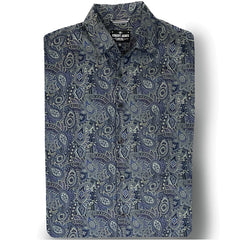Niko - Matty  // Navy Lavender Paisley  - IN STOCK - M