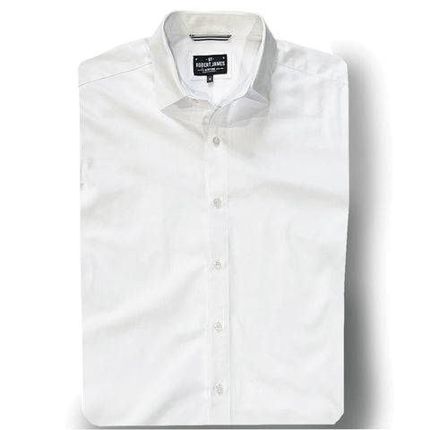 Niko  // WHITE DRESS SIHRT PIQUE  - SMALL BATCH STYLE