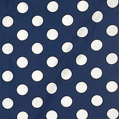 Matty -A  //  Navy - White XL Dot - SMALL BATCH STYLE
