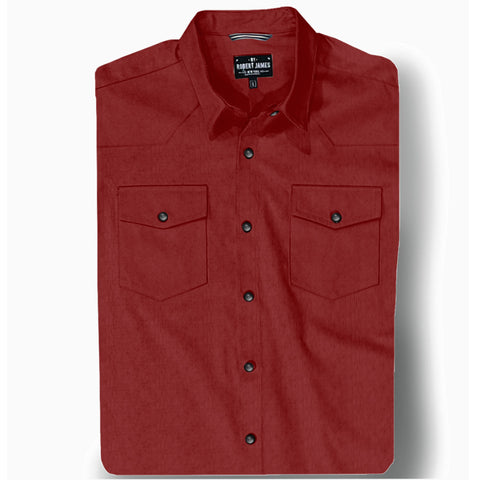 TOMMY. GENE FEATHER CORD SMALL BATCH SHIRT