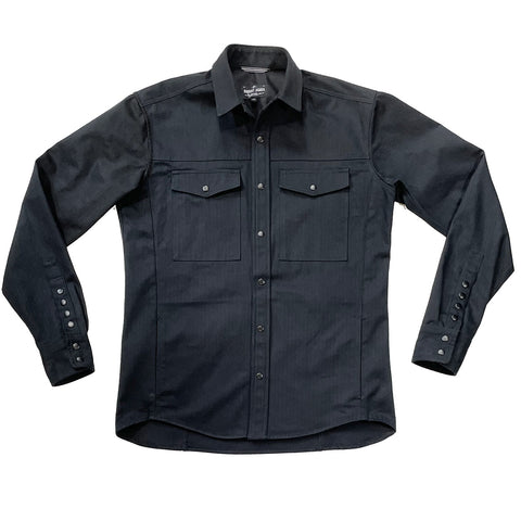LACHINE  // SHIRT JACKET - 9 OZ Tough Herringbone -SMALL BATCH SHIRT - CUSTOMIZER