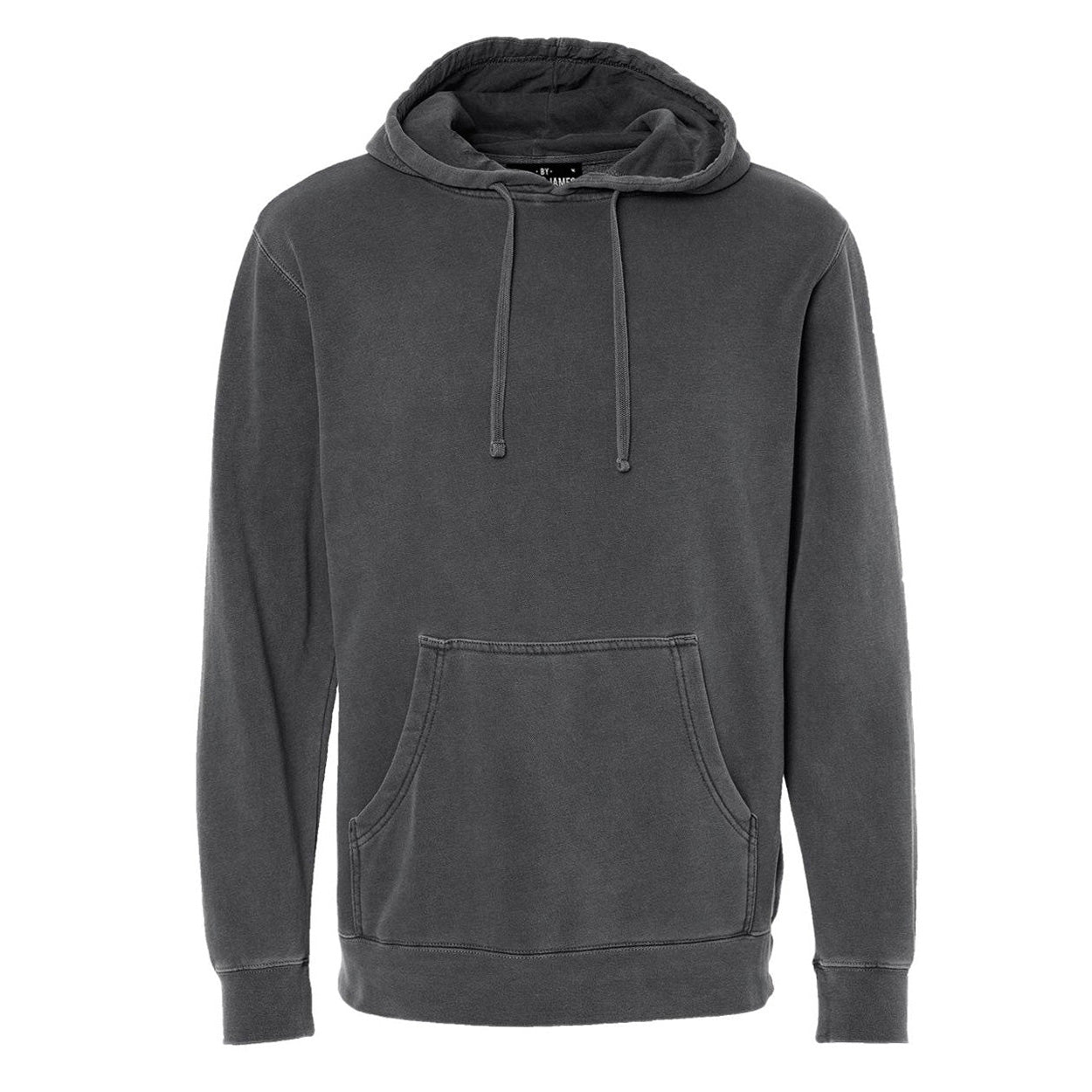 THE SHOVEL HEAD PIGMENT DYED PULL OVER HOODIE - CARBON BLACK Men’s 