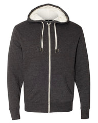 STONE COLD // CHARCOAL Sherpa Lined Terry Hoodie