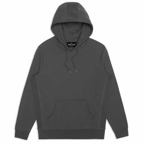 BRJ  MADISON - Organic Pima Hoodie // PLATINUM -  Heavyweight Hoodie