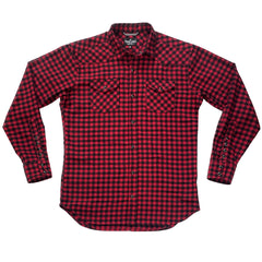 Tommy Gene // RED GINGHAM FLANNEL - SMALL BATCH STYLE