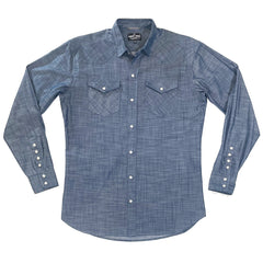 Tommy Gene // Cross Hatch Denim - SMALL BATCH SHIRTS