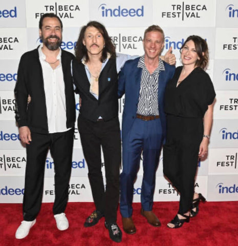 TRACK TUX  SUIT + SHIRT  - ERIC WEINRIB  - MOVIE PREMIERE "Scream of My Blood: A Gogol Bordello Story"