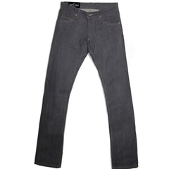 Westen Jean // BLACK INDIGO - Burn Orange Stitch -Men's Denim Jeans By Robert James