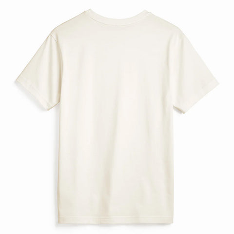 BRJ  BEDFORD // WHITE LINE - LUX 6 OZ Organic Cotton Tee -  American Grown Supima Cotton (Copy)