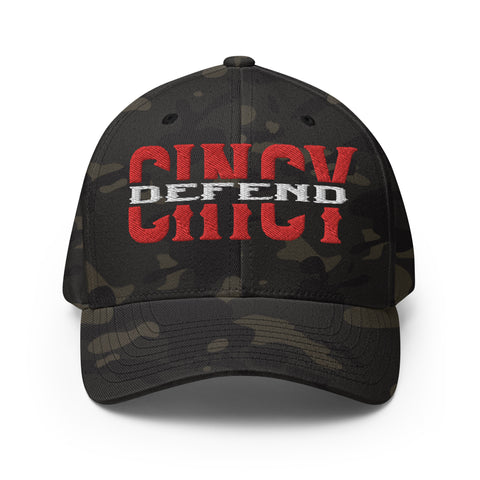 DEFEND CINCY - FLEXFIT - Structured Twill Cap