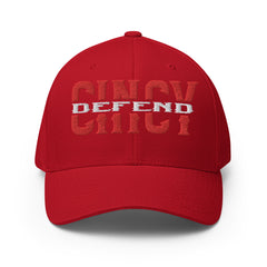 DEFEND CINCY - FLEXFIT - Structured Twill Cap