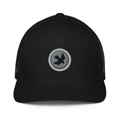 DOVE // badge or Peace - Closed-Back Mesh Back Cap