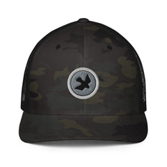 DOVE // badge or Peace - Closed-Back Mesh Back Cap
