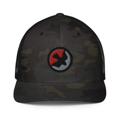 CITY DOVE LOGO - -Closed-Back Flex Fit Mesh Back Hat