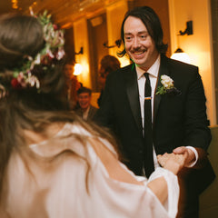 NEWMAN TUX SUIT + SHIRT  & TIE- JEFF BARRELL  - WEDDING GROOM