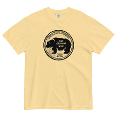 THE GRAHAM & CO BEAR NICKLE - Garment-dyed Heavyweight Tee