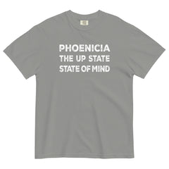 PHOENICIA THE UPSTATE STATE OF MIND Garment-dyed Heavyweight Tee