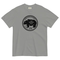 THE GRAHAM & CO BEAR NICKLE - Garment-dyed Heavyweight Tee