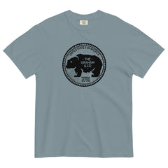 THE GRAHAM & CO BEAR NICKLE - Garment-dyed Heavyweight Tee