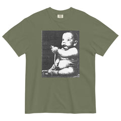 PLUG IN // Garment-Dyed Heavyweight Graphic Tee