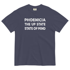 PHOENICIA THE UPSTATE STATE OF MIND Garment-dyed Heavyweight Tee