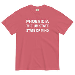 PHOENICIA THE UPSTATE STATE OF MIND Garment-dyed Heavyweight Tee