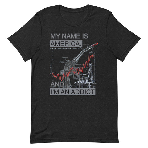 MY NAME IS AMERICA -OIL BLACK