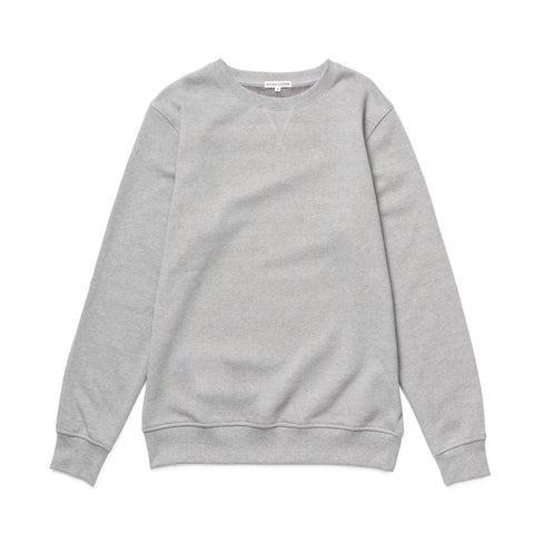 NEW YORKER ENZYME WASHED - OVERSIZED Men's Crew Sweatshirt - Light Heather Gray