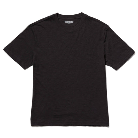 BROOKLYN - OVER SIZED  Men's Streetwear- Slub Tee - Black
