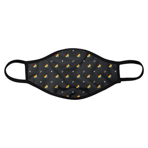 I HEART LGBT  4 PACK FACE MASKS