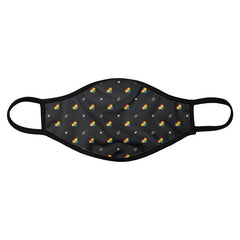 I HEART LGBT  4 PACK FACE MASKS