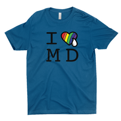 MD - I HEART RAINBOW & TEAR / T-Shirts