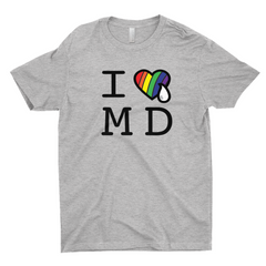 MD - I HEART RAINBOW & TEAR / T-Shirts