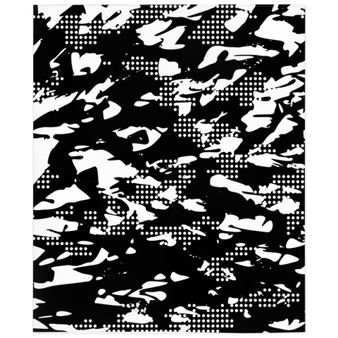 BRJ MAMBA DOT CAMO / Minky Blankets