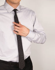 BRJ // BLACK LEOPARD TIE Men's Ties By Robert James