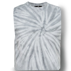 GREY CYCLONE TIE DIE / Men's Knit T-Shirt By Robert James
