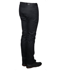 WESTERN 19 // BLACK Men's Denim Jeans By Robert James