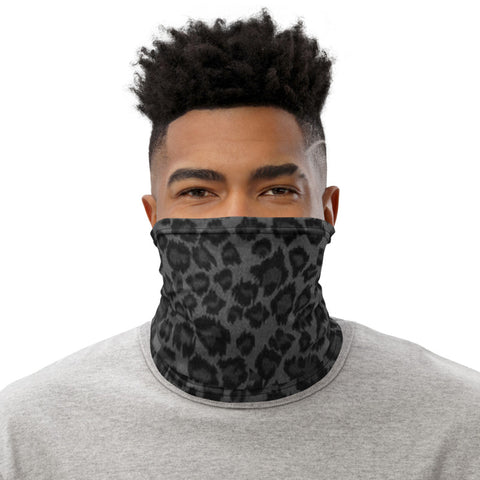 BRJ GUNMETAL LEPPARD / Neck Gaiter